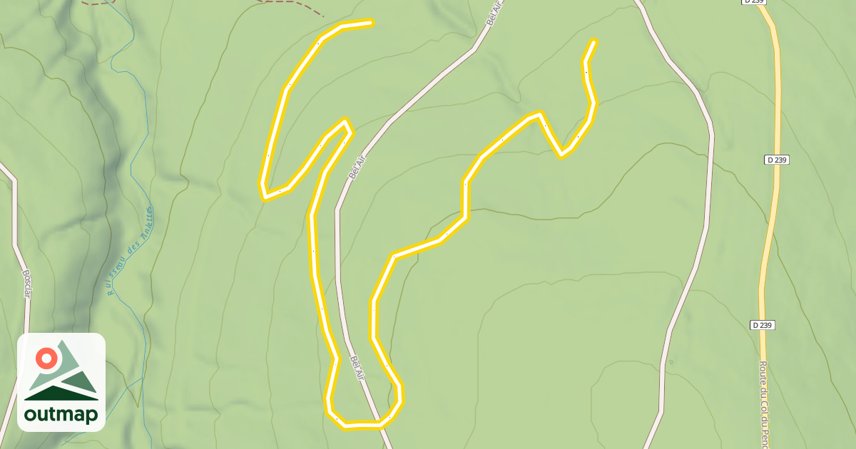 Map of La Draholeta