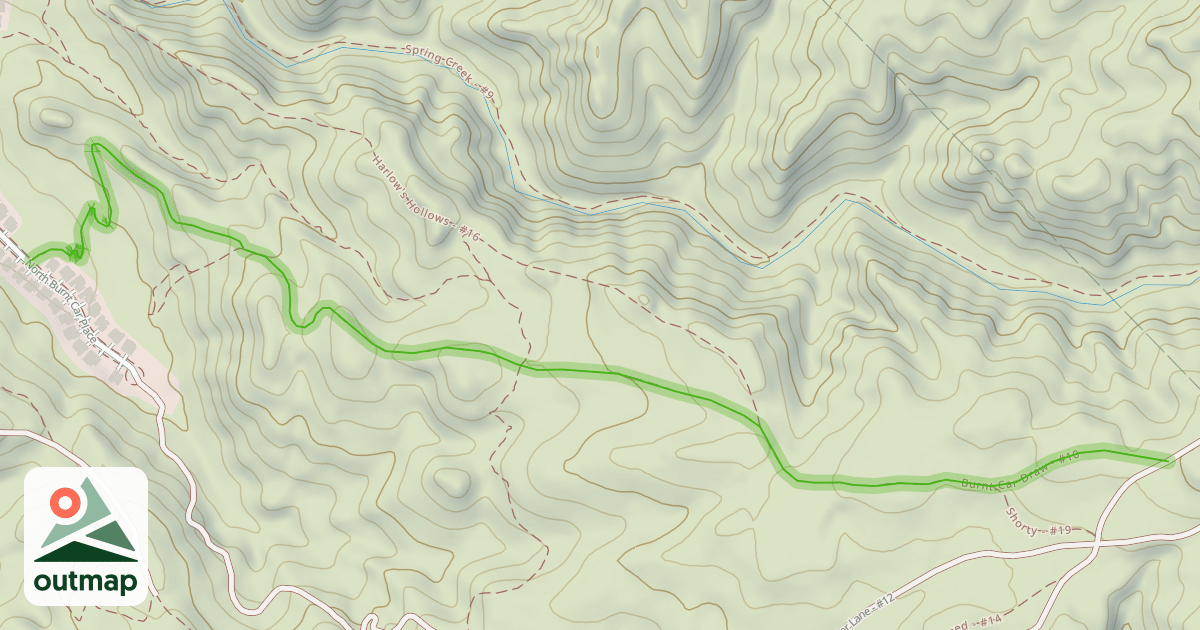 Map of Burnt Car Draw - #10