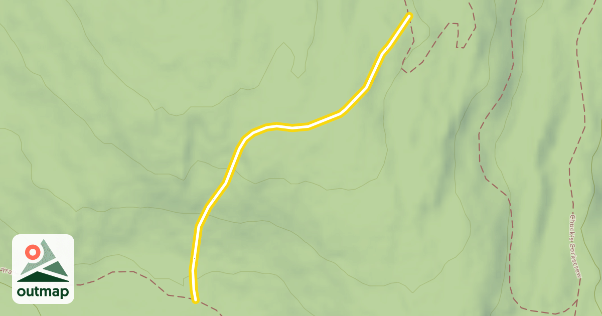 Map of Ayers Track