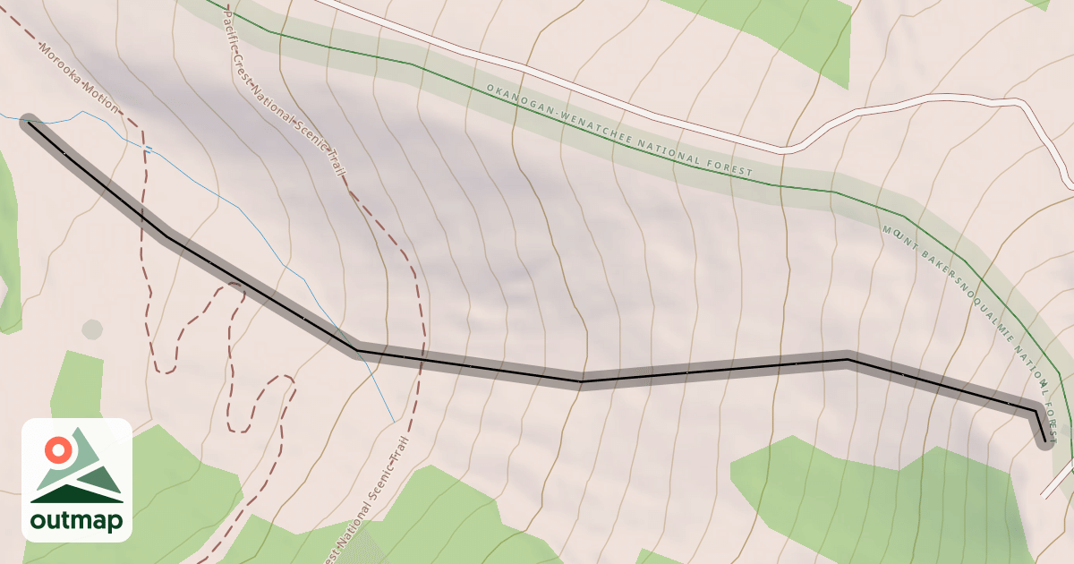 Map of I-5