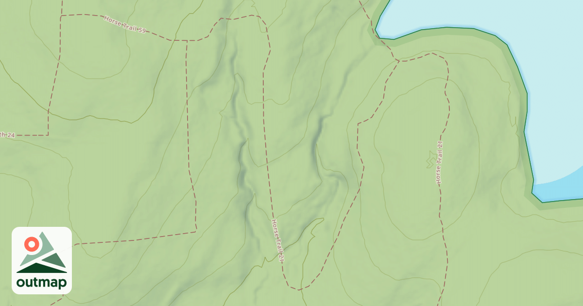 Map of Horse Trail 21
