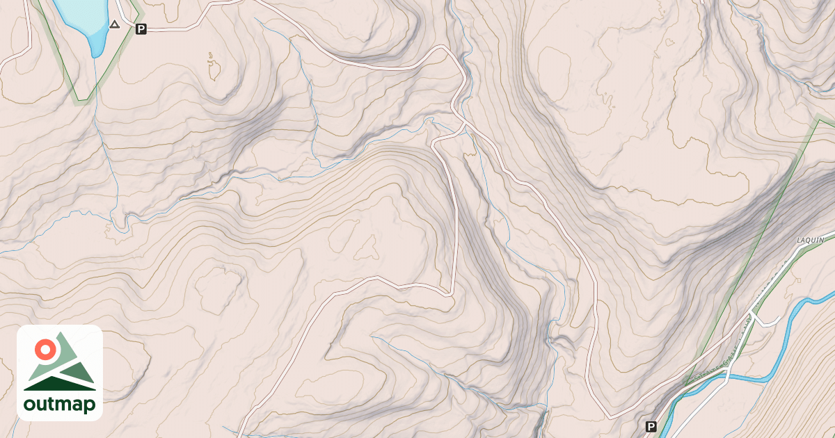Map of Snowmobile Route