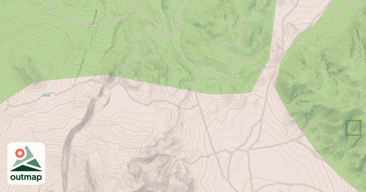Map of MT. HICKS ROAD C