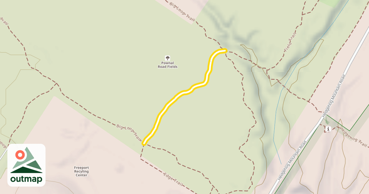 Map of Dump Spur