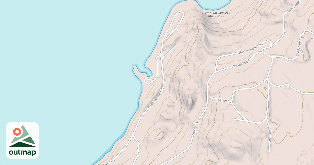 Map of FREMONT LAKE