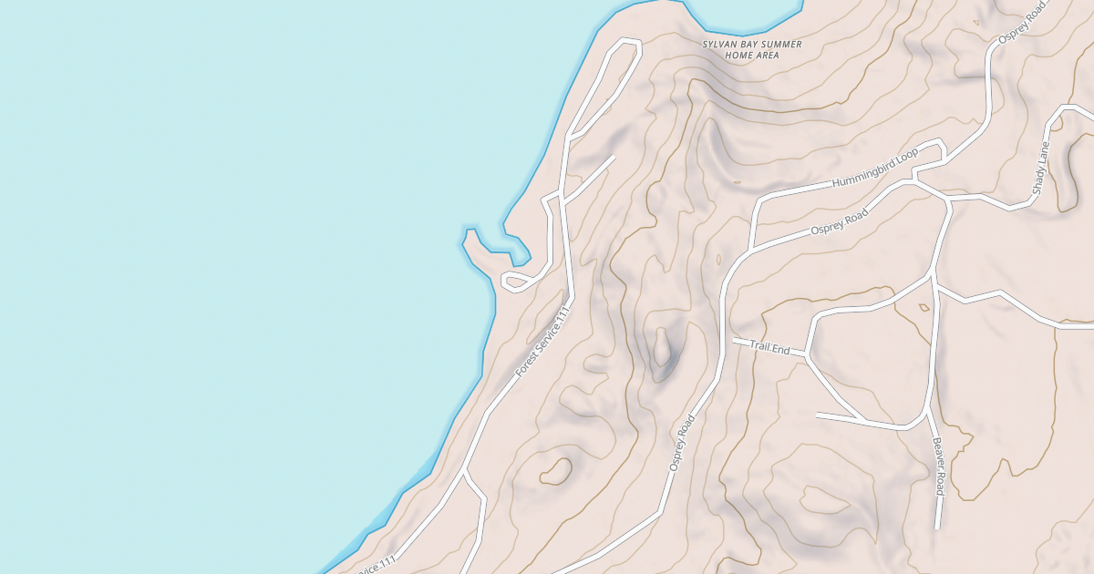 Map preview of FREMONT LAKE