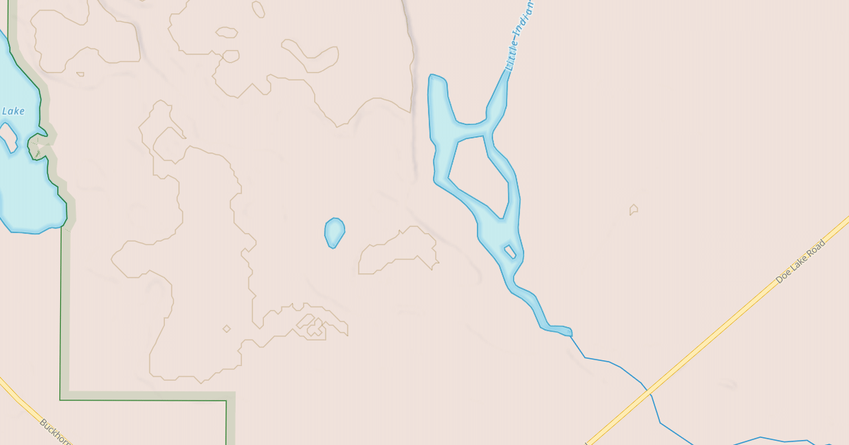 Map preview of DOE LAKE SPUR B
