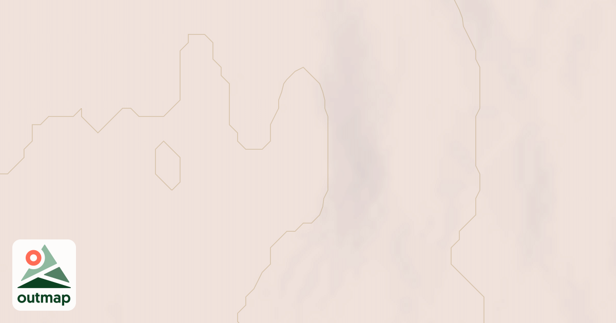 Map of Windy Creek Subsistence Ohv Trail