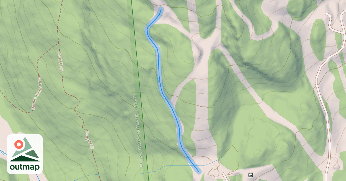 Map of Lower West Run