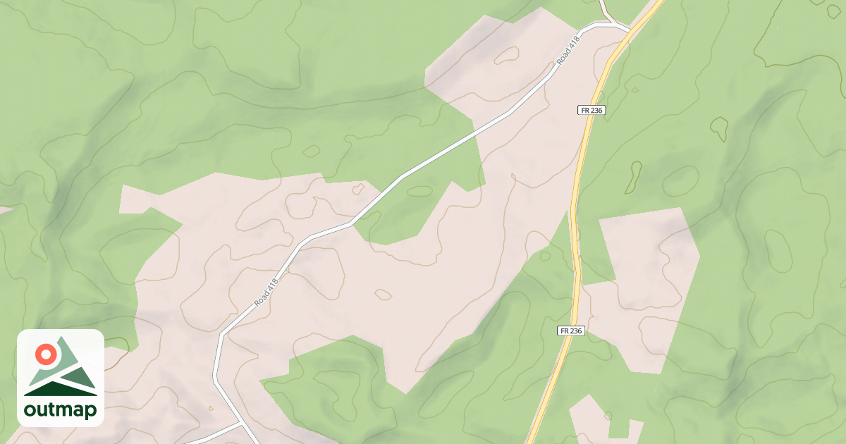 Map of FR 236C