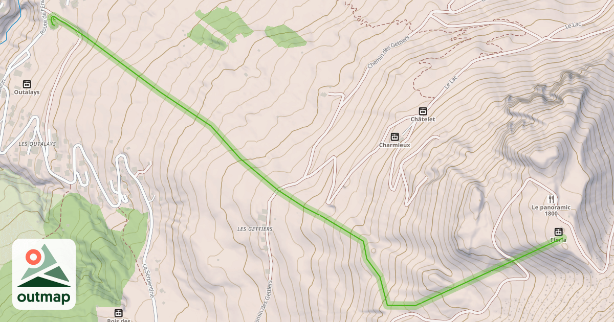 Map of l'Abondance