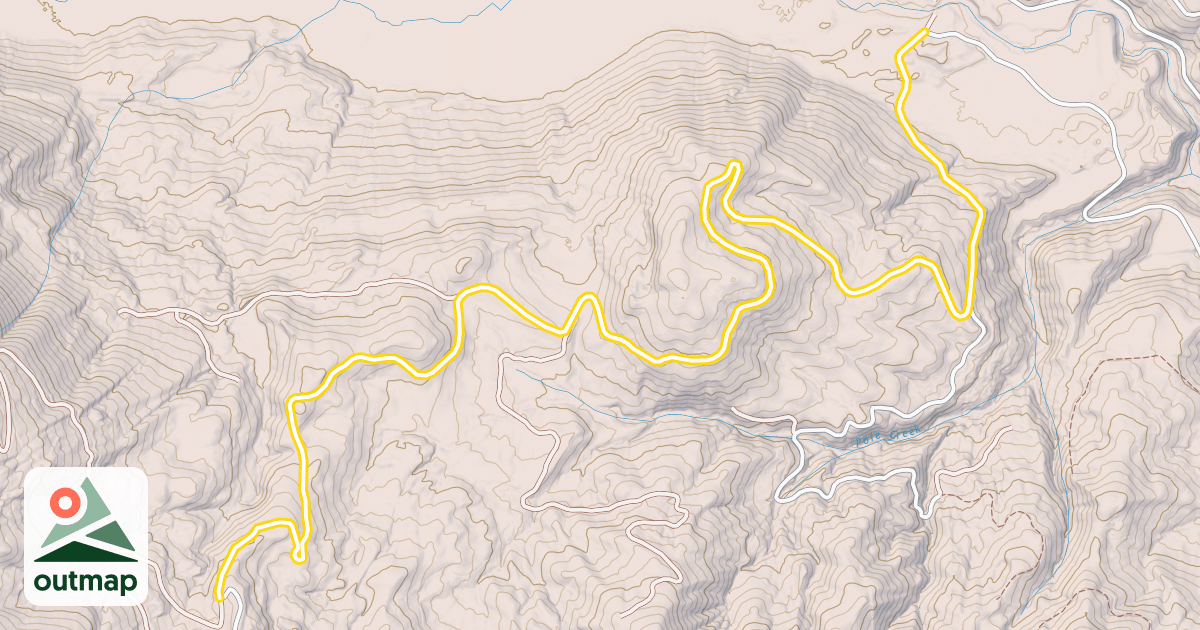 Map of Packer Pole Road