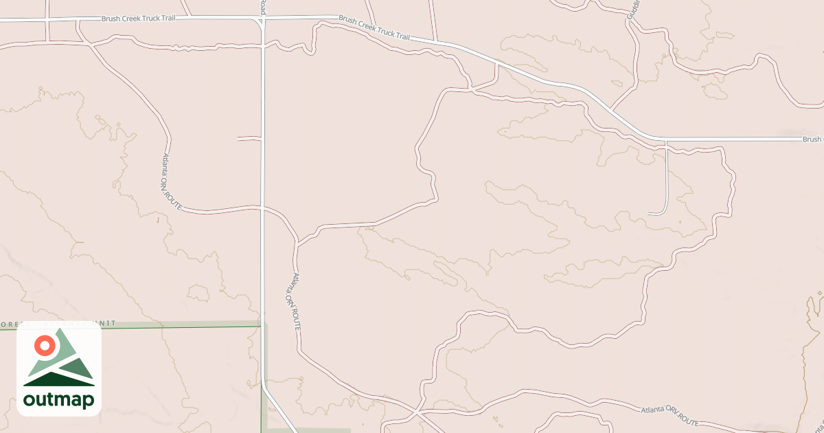 Map of Atlanta Trail