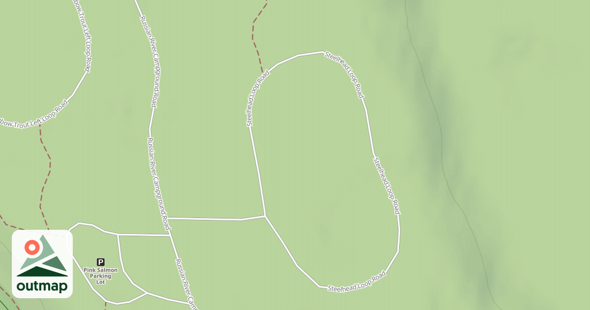 Map of STEELHEAD LOOP RD
