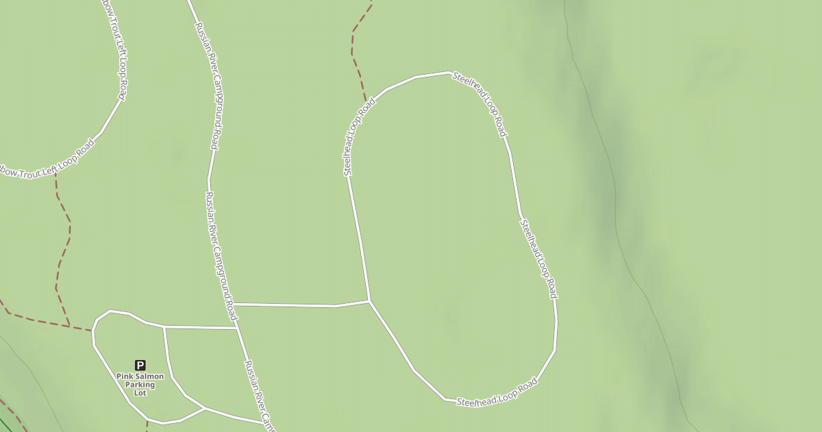 Map preview of STEELHEAD LOOP RD