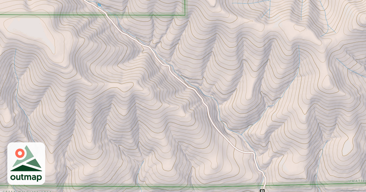 Map of COTTONWOOD GULCH