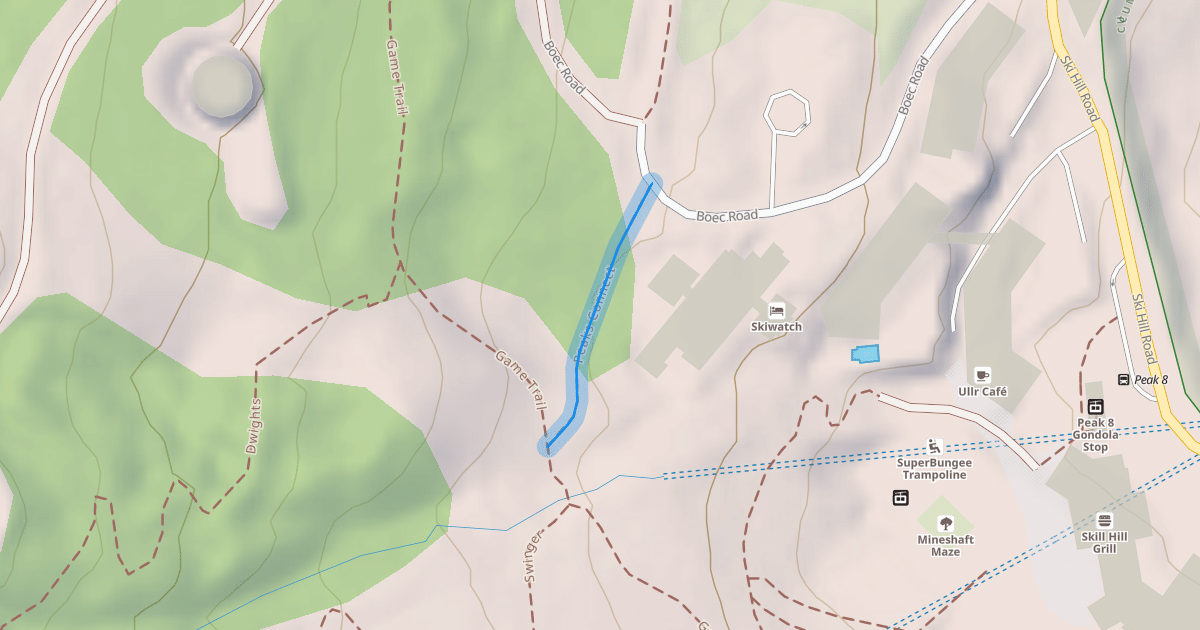 Map preview of Peaks Connect