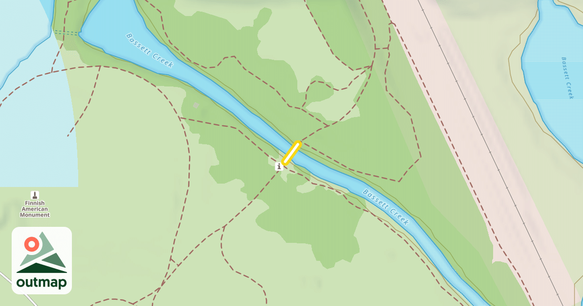 Map of Luce Line Regional Trail