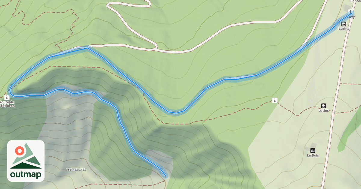 Map of Les Perches