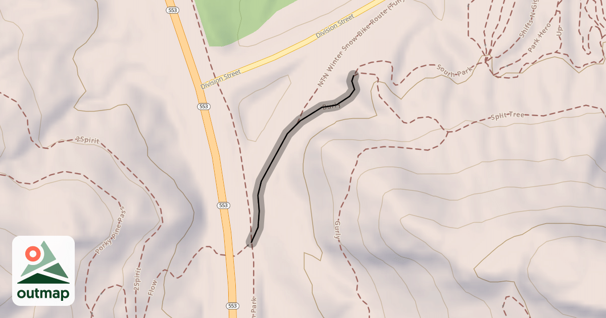 Map of Burly
