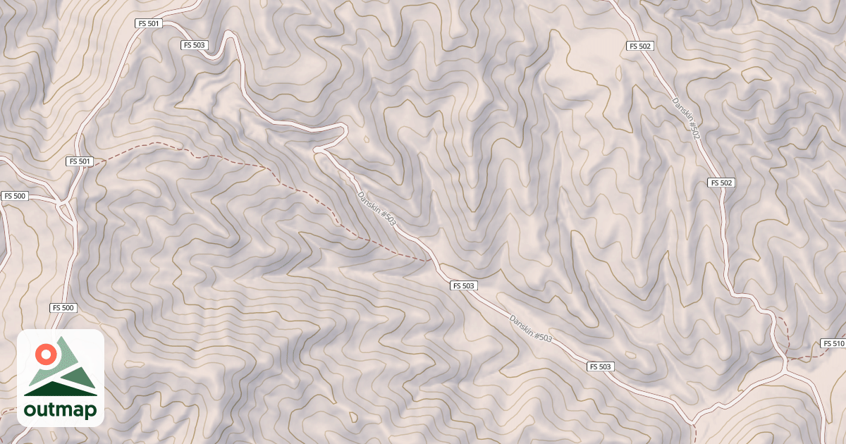 Map of DANSKIN #503