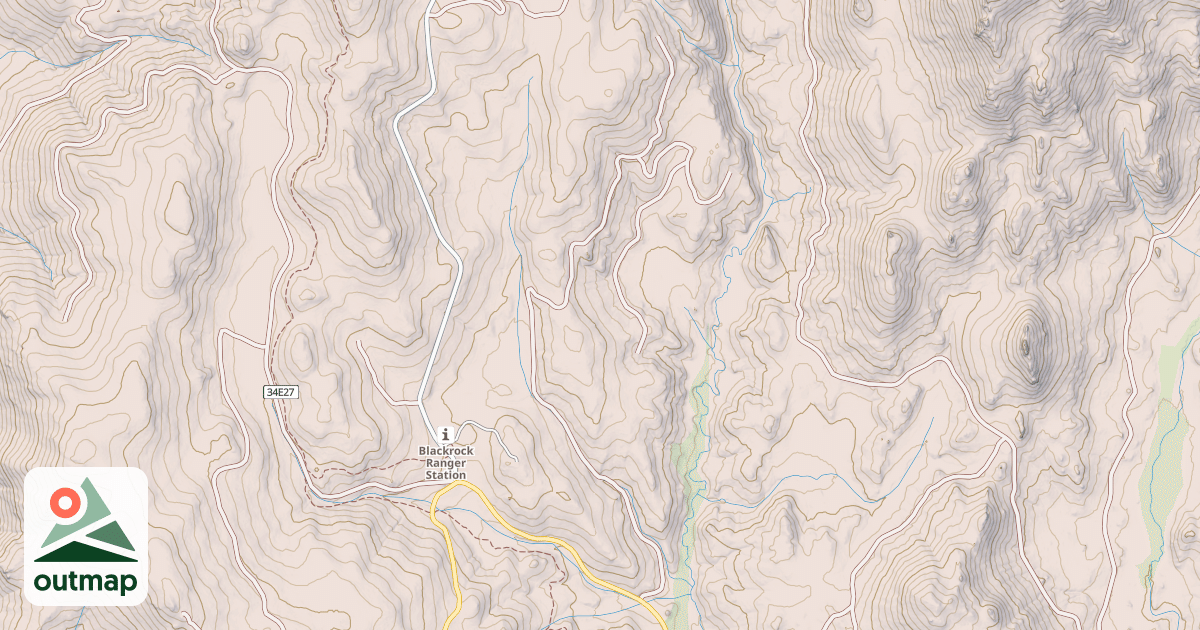 Map of BLACK PK. EAST