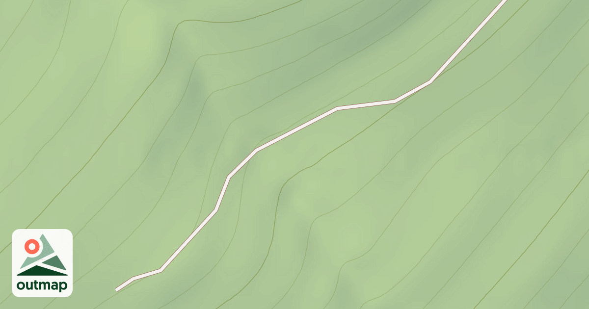 Map of DAVIS CREEK A