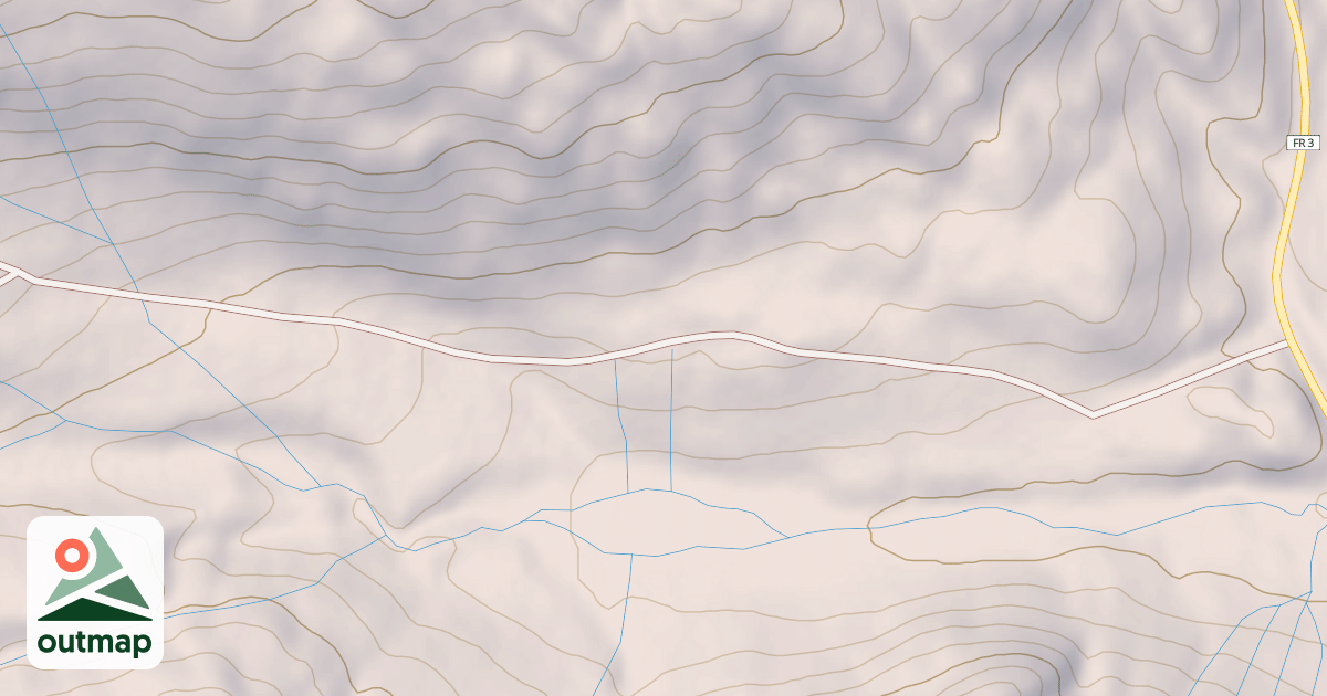 Map of USFS Motor Vehicle Use Map Roads {EB25D87E-917B-49DF-BDCB-16BA69C2D5CA}