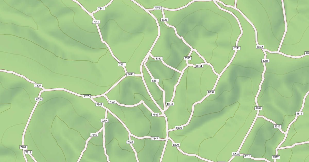 Map preview of USFS Motor Vehicle Use Map Trails 19847