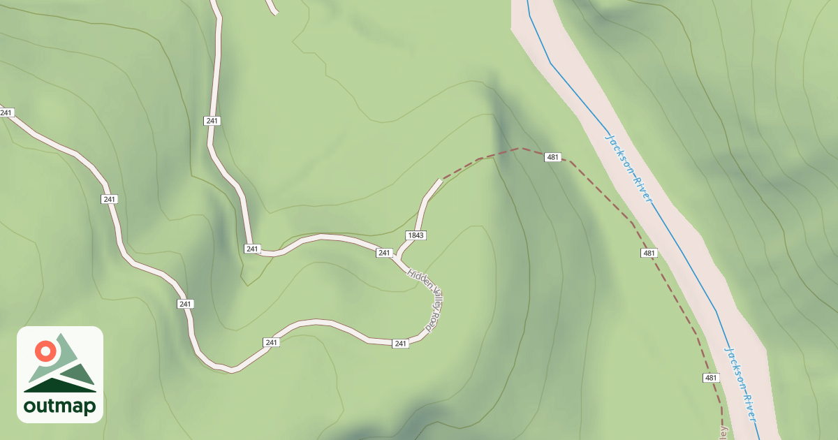 Map of POOR FARM