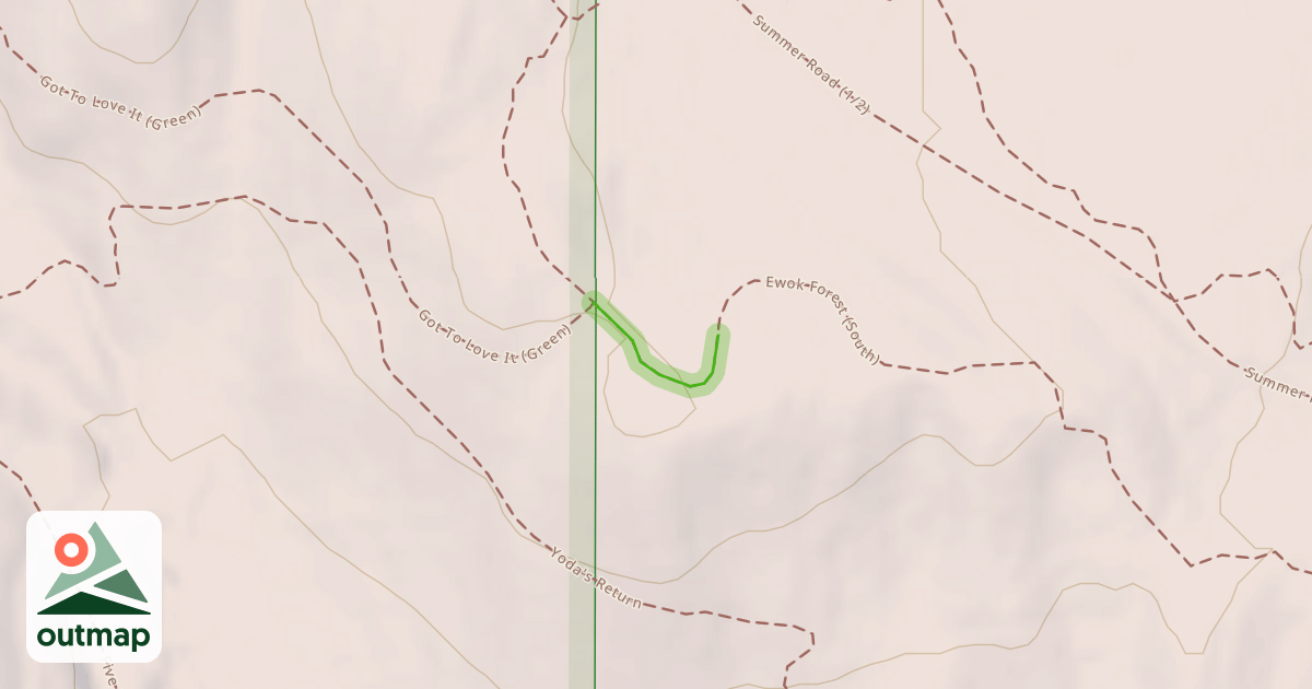 Map of Ewok Forest (South)