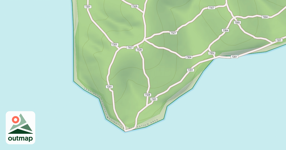 Map of USFS Motor Vehicle Use Map Trails 19491