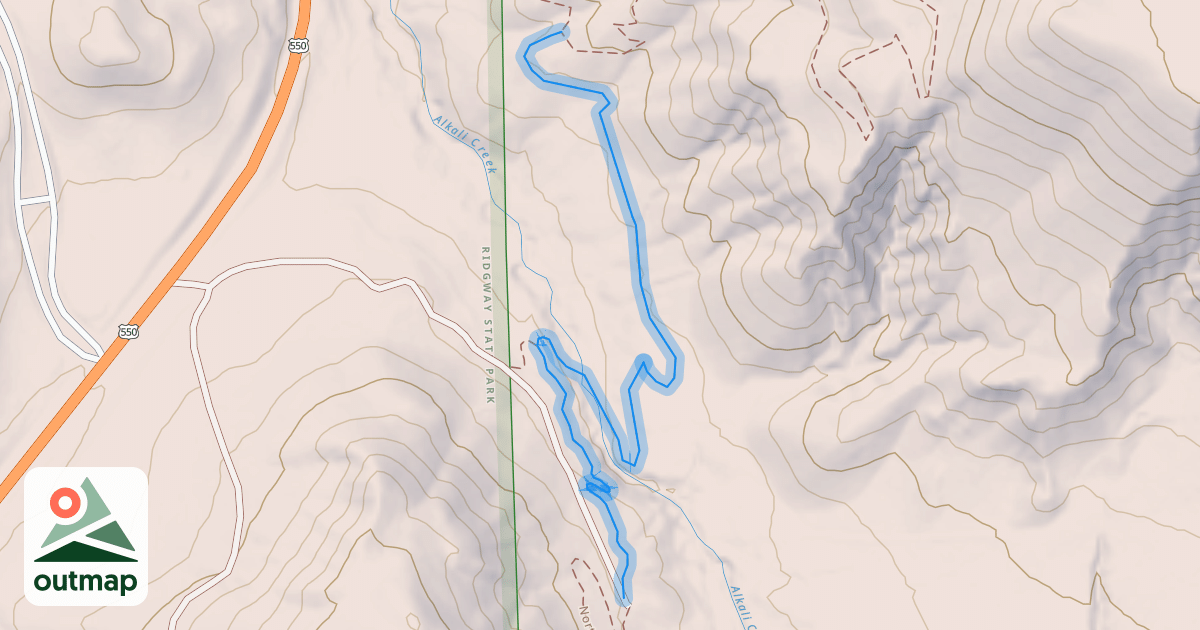 Map of Karni Mata Loop