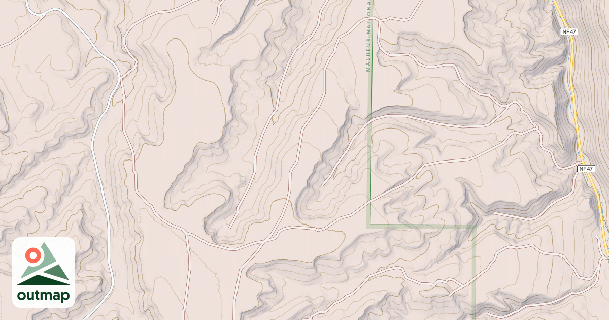 Map of USFS National Forest System Roads {36E6A0E5-58DA-4EAA-8553-97BFD9EC6D93}