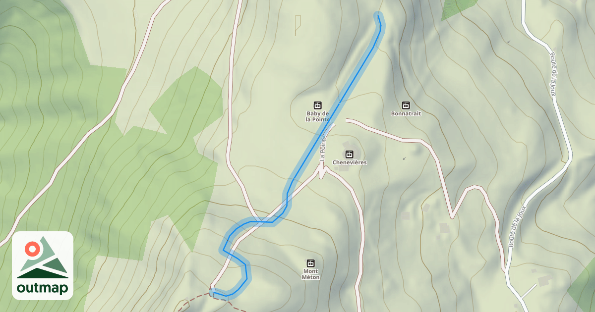 Map of La Pointe