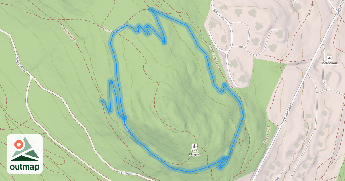 Map of Luce Hill Loop