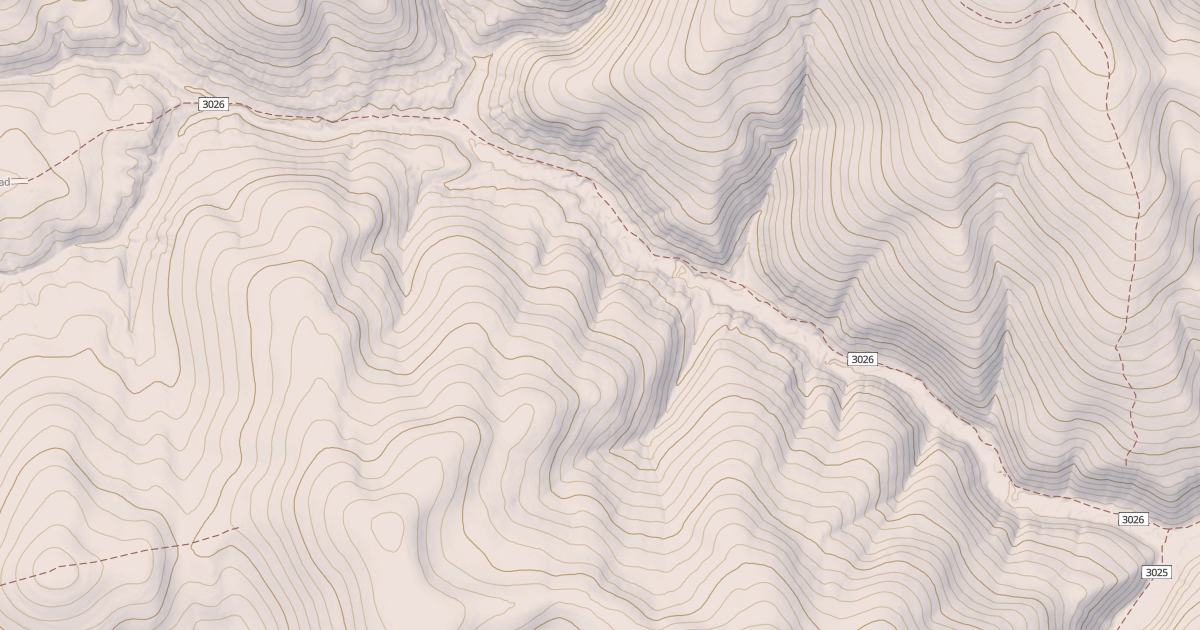 Map preview of BUFFALO CANYON