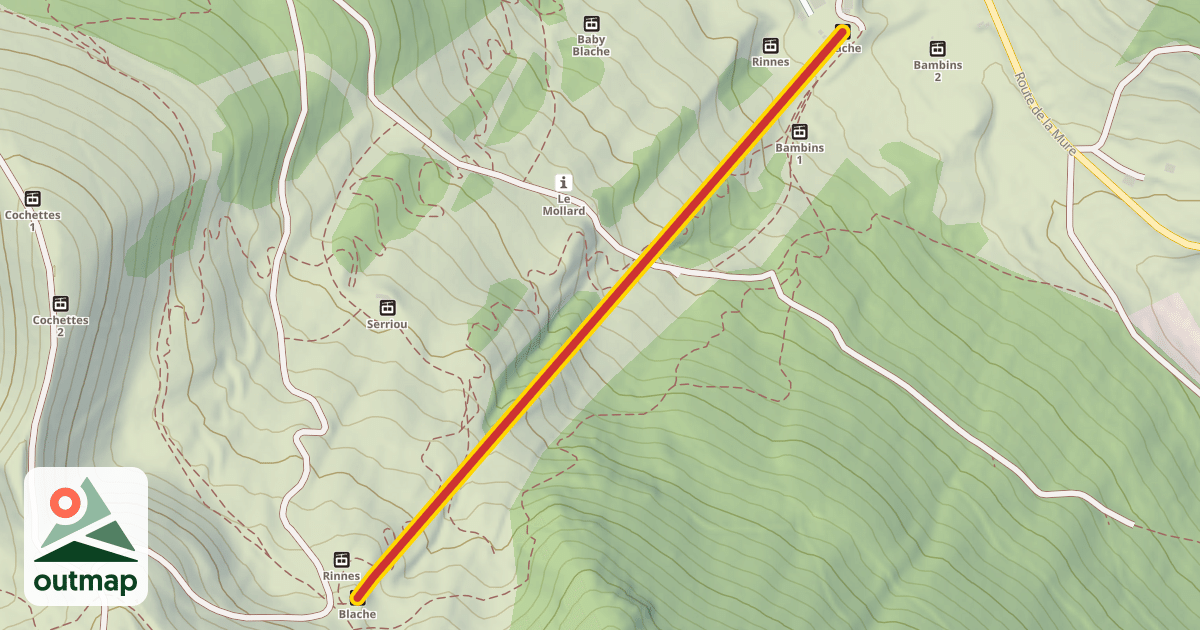 Map of Blache