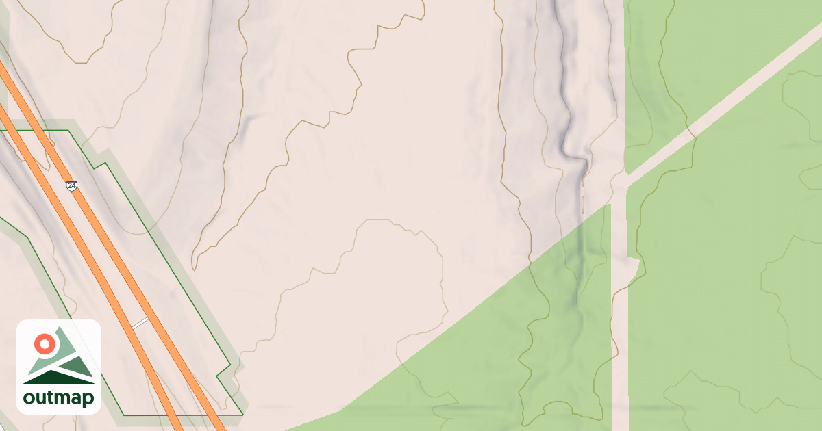 Map of POWER LINE CROSS