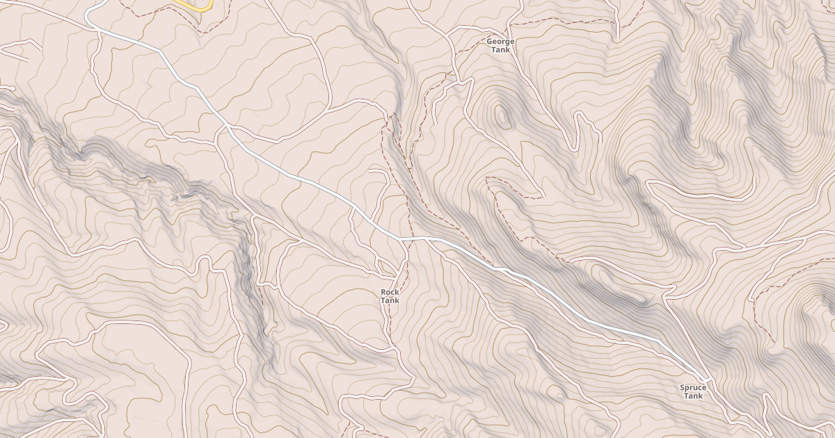 Map preview of LA MOSCA PEAK