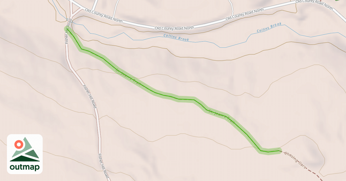 Map of Saint Jean's Trail