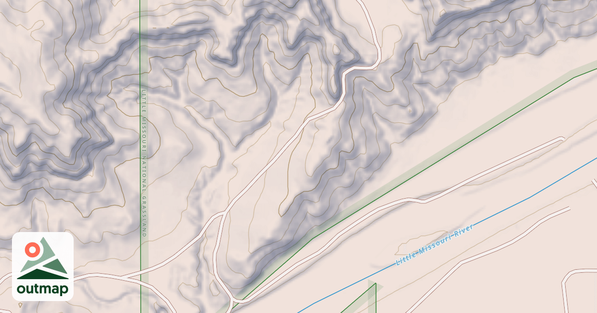 Map of (FDR) REDWING CREEK