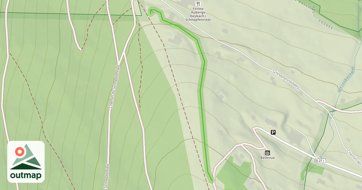 Map of Rothenbach