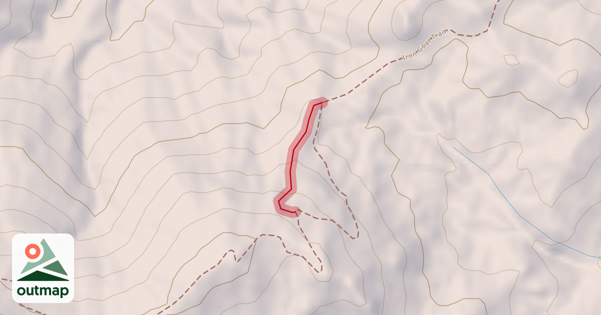 Map of Iron Spine