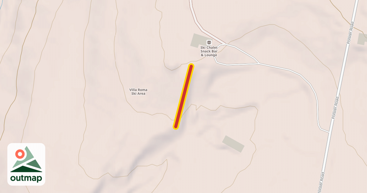 Map of Snow Tubing
