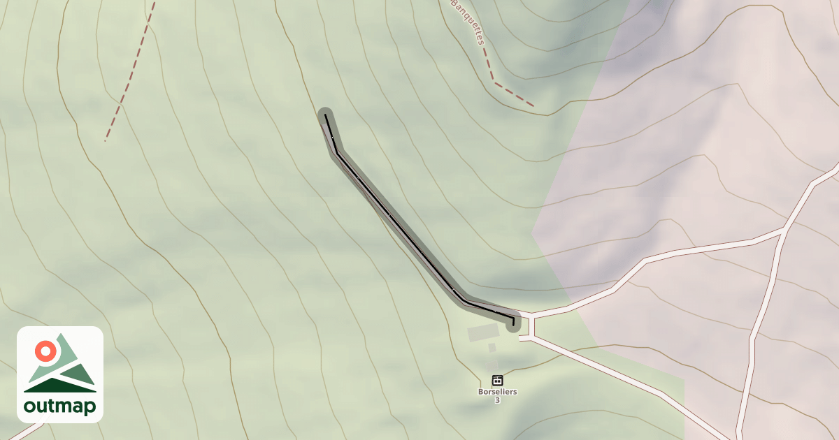 Map of Accès Stade de Slalom