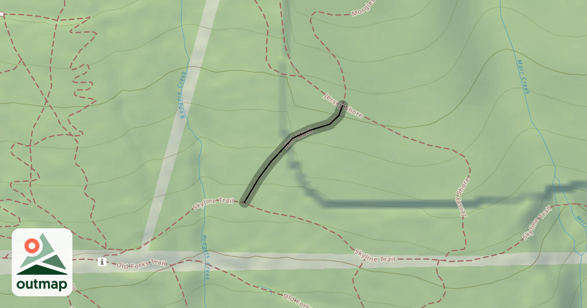 Map of Skid Mark
