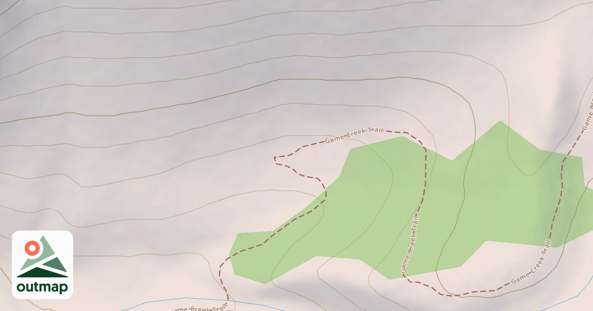 Map of Game Creek
