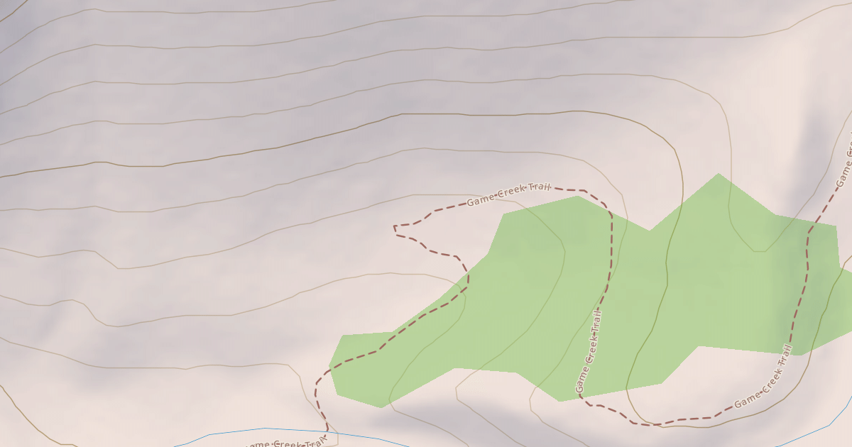 Map preview of Game Creek