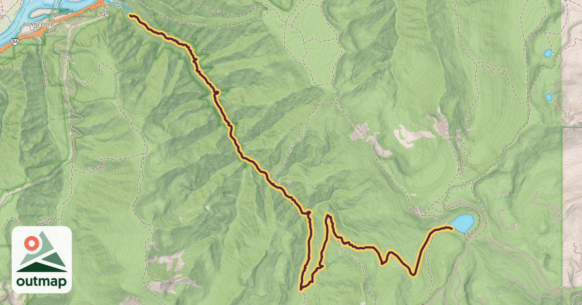 Map of Eagle Creek Trail #440